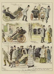 Romantikken til en badestol (chromolitho)